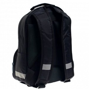 Рюкзак школьный, эргономичная спинка «Хоккей», 37 х 26 х 13 см