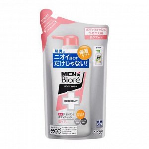 КAO "Men's Biore" пенящееся мыло для тела с противовоспалительным и дезодорирующим эффектом с цветочным ароматом з/блок 380 мл.