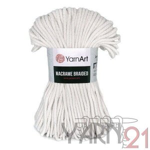 Macrame Braided №751 белый