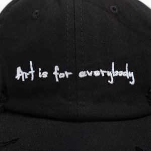 Кепка детская "Art is for everybody" MINAKU цвет чёрный, р-р 52