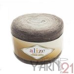 Angora gold OMBRE Batik7243