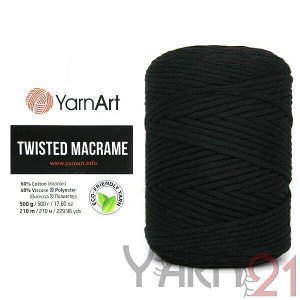 Twisted Macrame №750 черный