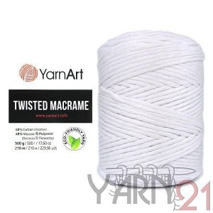 Twisted Macrame №751 белый