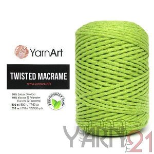 Twisted Macrame №755 яблоко