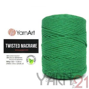 Twisted Macrame №759 зеленый