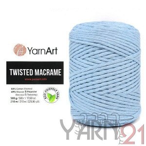 Twisted Macrame №760 светло-голубой