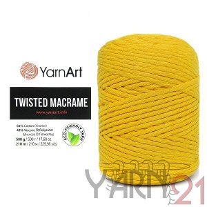 Twisted Macrame №764 желтый