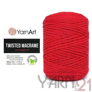 Twisted Macrame №773 красный