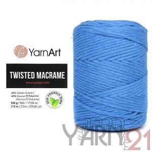 Twisted Macrame №786 голубой