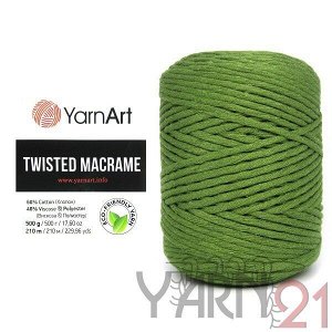 Twisted Macrame №787 светлый хаки