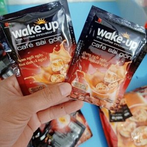 Растворимый  вьетнамский кофе  «Wake-up  SAI GON»  3в1 (1саше)