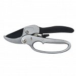 Секатор контактный, 8&quot; (20 см), храповый механизм, с металлическими ручками