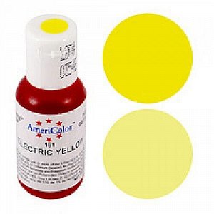 'Americolor', electric yellow, краситель пищевой, 21 гр