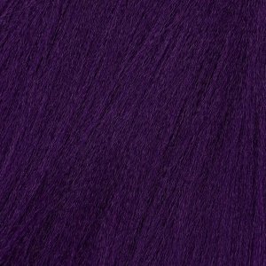 SIM-BRAIDS Канекалон однотонный, гофрированный, 65 см, 90 гр, цвет фиолетовый(#IlI PUR)