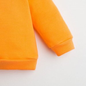 Комплект: джемпер и брюки Крошка Я "NY", рост, цвет оранжевый/чёрный