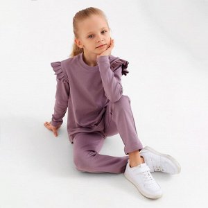 Комплект детский (джемпер, брюки) MINAKU: Casual Collection, цвет лемезит.