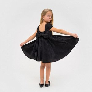 Платье нарядное детское KAFTAN, р. 28 (86-92 см), черный