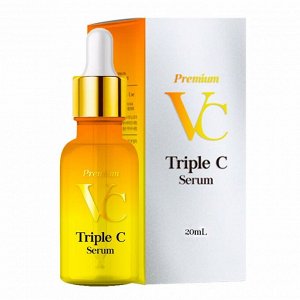 Отбеливающая сыворотка с витамином С (20мл) DR.+MEDM PREMIUM VC TRIPLE C SERUM (20ml)