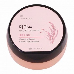 THE FACE SHOP RICE WATER BRIGHT CLEANSING CREAM (200ml)