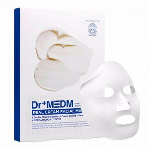 Кремовая маска для лица (25гр*5шт) DR+MEDM REAL CREAM FACIAL MASK (25gr*5ea)