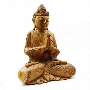Сувенир из дерева Статуэтка Будда в молитве 60см Суар