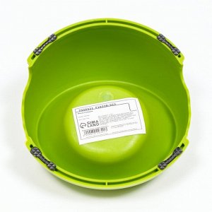 Миска "Ракушка", 100 мл, 13,6х12,5х7 см, зелёная