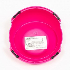 Миска "Ракушка", 100 мл, 13,6х12,5х7 см, розовая