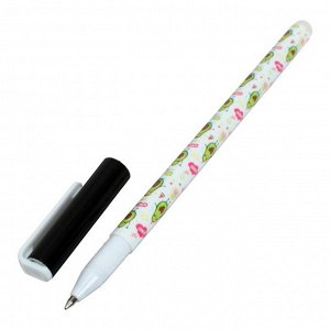 Ручка со стираемыми чернилами гелевая deVENTE Avocado, 0.5 мм, сменный стержень, МИКС 2 дизайна, синяя