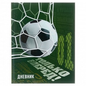 Дневник универсальный для 1-11 класса "Футбол", твёрдая обложка, глянцевая ламинация, 40 листов