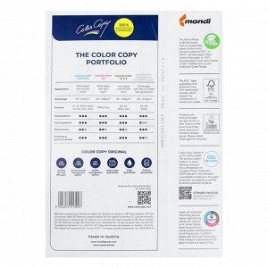 Бумага А4 150 л, Color Copy, 280 г/м2, белизна 160% CIE, класс A++ (цена за 150 листов)