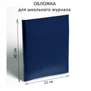 Обложка ПП 300 х 440 мм, 80 мкм, для школьного журнала формата А4