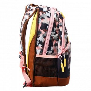 Рюкзак школьный, эргономичная спинка, 41 х 29 х 17 см, розовый