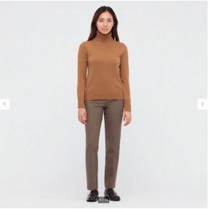 UNIQLO Водолазка из мериносовой шерсти, синий