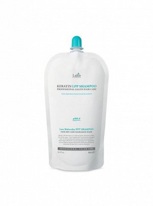 Lador Безсульфатный шампунь с кератином (пакет 500мл) Keratin LPP Shampoo