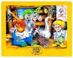 Пазлы в рамке &quot;Гуси-лебеди&quot; 20 эл (18,5х14,5см)