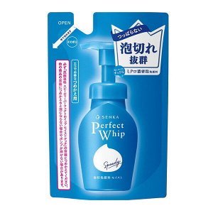 SHISEIDO Senka Speedy Perfect Whip Moist Touch — пенка для умывания для сохранения увлажнения