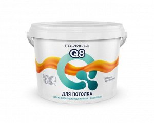 Краска Престиж FORMULA Q8 ВД для потолка белоснежная (матовая) полиакриловая 1,4 кг (8/уп)