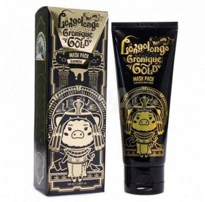 Золотая маска для лица Elizavecca Milky Piggy Hell-Pore Longo Longo Gronique Gold Mask Pack