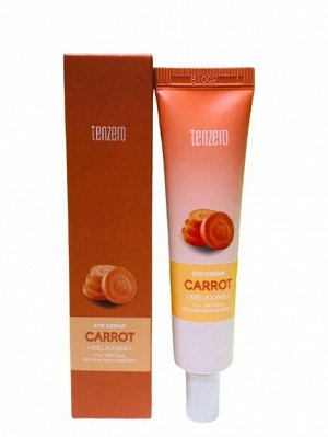 Tenzero Крем для глаз с экстрактом корня моркови и аденозина Relaxing Carrot Eye Cream, 40 мл
