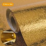 Алюминиевая самоклеящаяся защитная плёнка-фольга для кухни 40см*5м