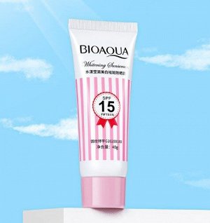 Солнцезащитный крем Bioaqua Whitening Sunscreen SPF15 40 g