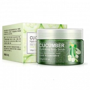 Скраб для тела Bioaqua Cucumber Hydrating Body Cream 120ml Грецкий орех и Огурец