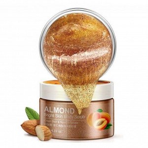 Скраб для тела Bioaqua Almond Bright Skin Body Scrub 120 ml Миндаль, Абрикос, Грецкий орех