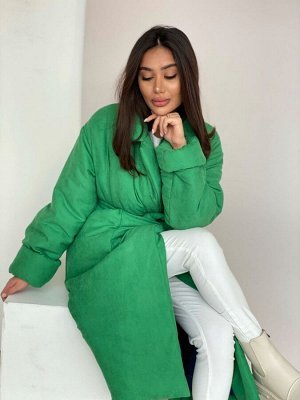 Пальто-одеяло Premium Аlpolux в цвете "зелёная мята"