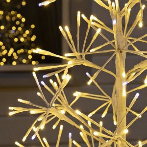 Luazon Lighting Светодиодное дерево «Ёлка» 1.5 м, 324 LED, мерцание, 220 В, свечение тёплое белое