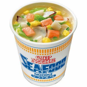 Лапша Nissin "Cup Noodle" с морепродуктами, 75гр
