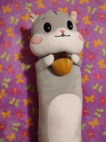 Мягкая игрушка хомяк 60 см