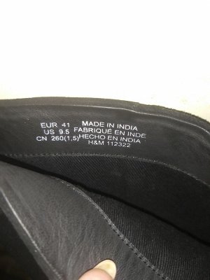 Сапоги H&M р40