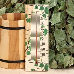 🌿 Деревянный термометр: стиль и комфорт в вашей бане