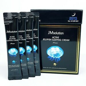 JM SOLUTION ACTIVE JELLYFISH SLEEPING CREAM 4ml*30ea Ночной крем с экстрактом медузы 4мл*30шт